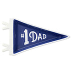 Hallmark #1 Dad Pennant-Shaped Trinket Tray