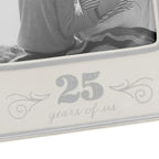 Hallmark 25 Years Of Us Silver Anniversary Picture Frame, 5x7