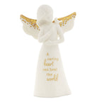 Hallmark A Caring Heart Mini Angel Figurine, 3.8"