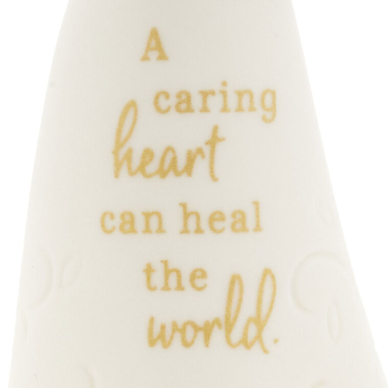 Hallmark A Caring Heart Mini Angel Figurine, 3.8"