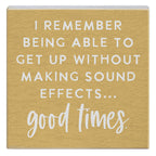  Sincere Surroundings Sound Effects Funny Wood Quote Sign