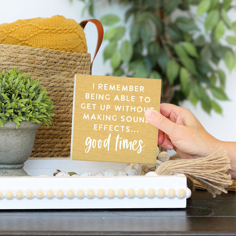  Sincere Surroundings Sound Effects Funny Wood Quote Sign