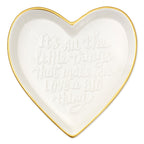 Hallmark All The Little Things Heart-Shaped Trinket Dish