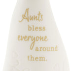 Hallmark An Aunt's Blessings Mini Angel Figurine, 3.8"
