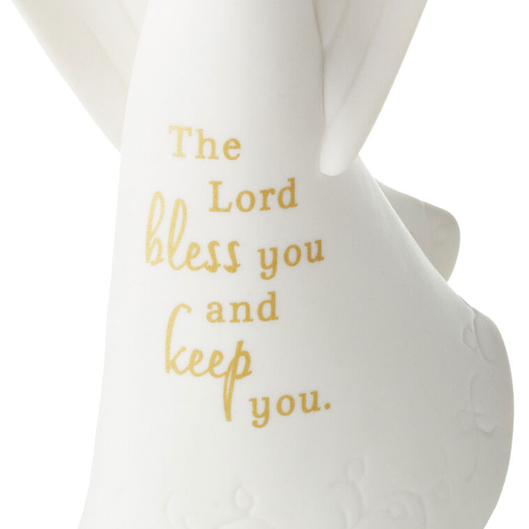 Hallmark Joanne's Angels Bless You And Keep You Angel Figurine, 5.8"