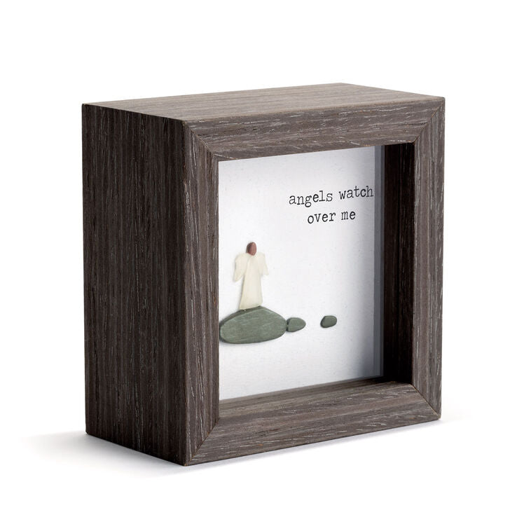 Angels Watch Over Me Shadow Box, 4x4