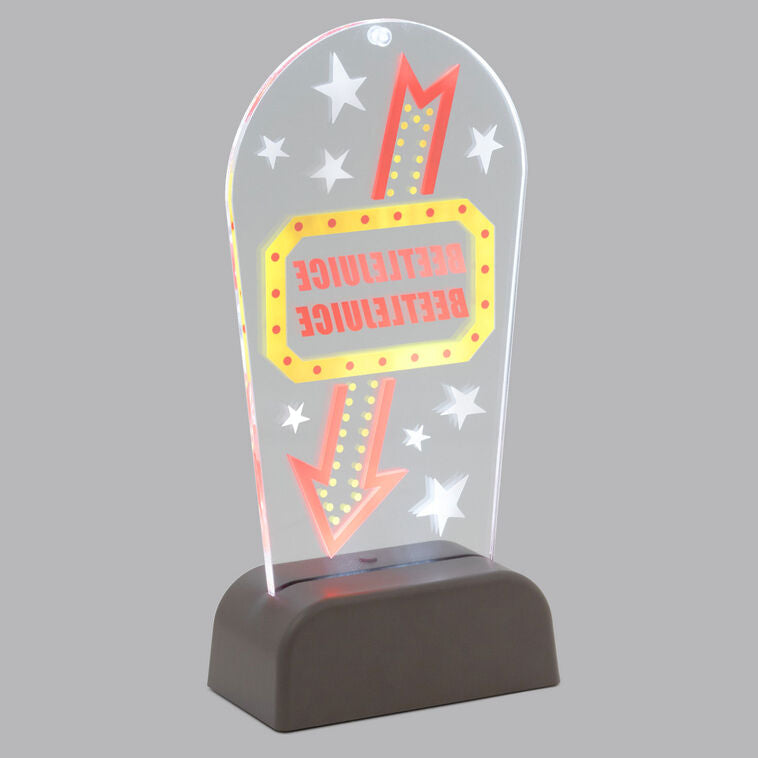 Hallmark Beetlejuice™ Light-Up Tabletop Sign, 10.5"