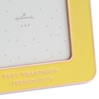Hallmark Best Grandkids Yellow Enamel Picture Frame, 4x4