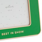 Hallmark Best In Show Green Enamel Picture Frame, 4x4