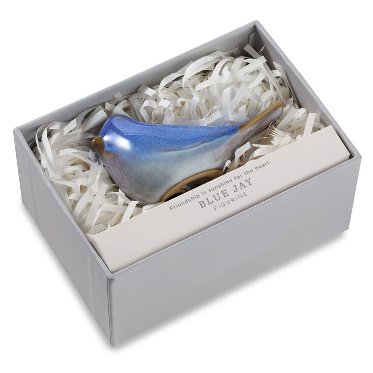 Hallmark Sculpted Blue Jay Figurine, 2.12"
