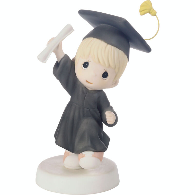  Precious Moments Your Story Is Just Beginning Grad Boy Figurine, 5.7"
