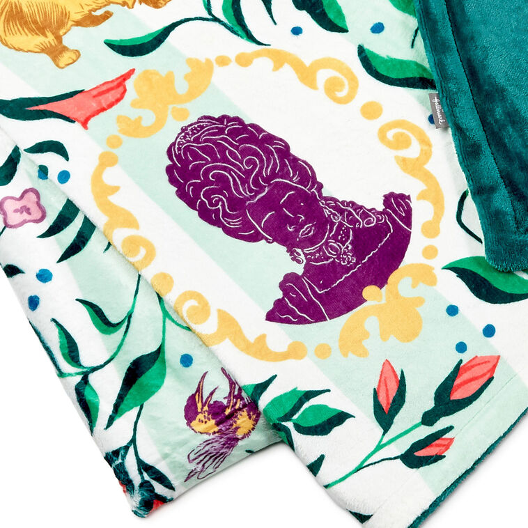 Hallmark Bridgerton Ton Silhouettes On Floral Blanket, 50x60