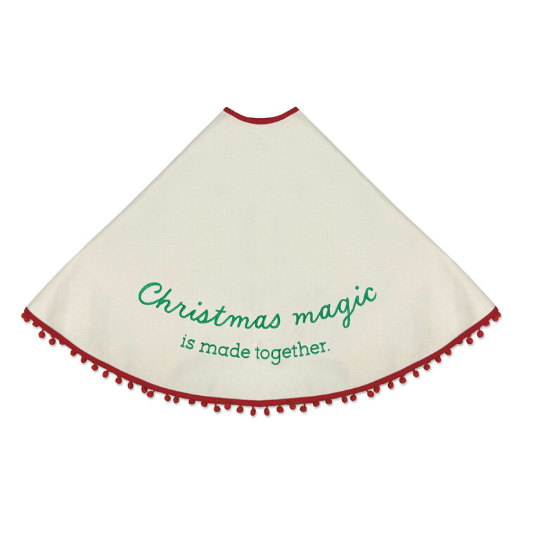 Hallmark Christmas Magic Tree Skirt Handprint Kit