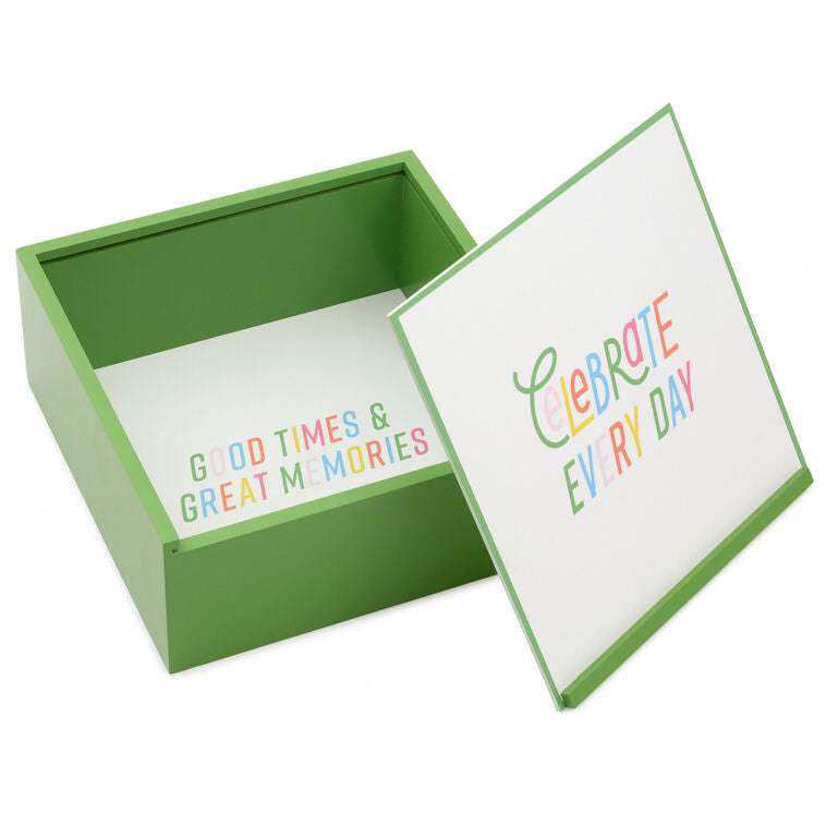 Hallmark Celebrate Every Day Memory-Keeping Box