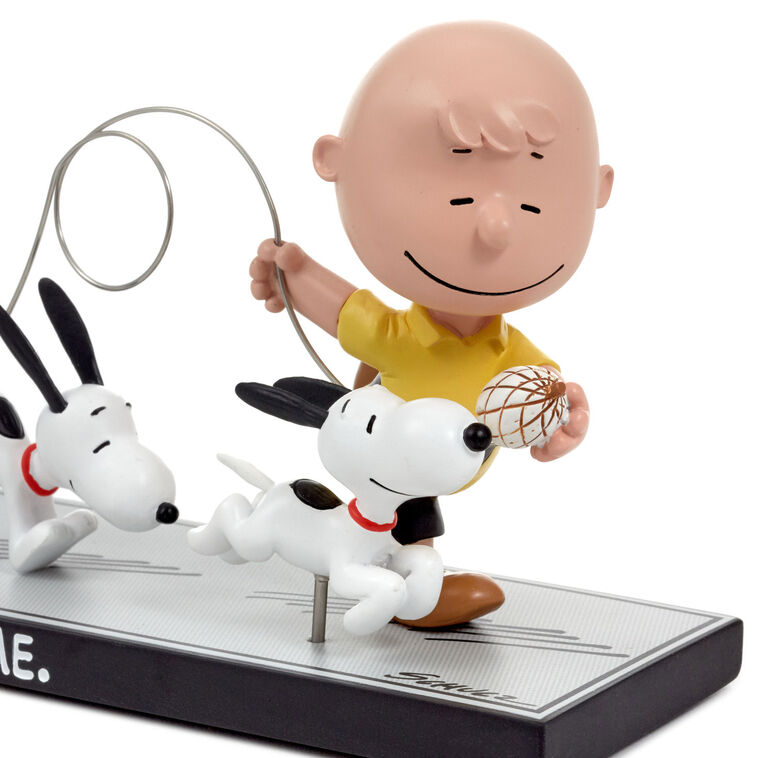 Hallmark Peanuts® 75th Anniversary Friendship Of A Lifetime Limited Edition Charlie Brown And Snoopy Figurine, 4.25"