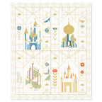 Hallmark Disney Princess Castles Throw Blanket, 50x60