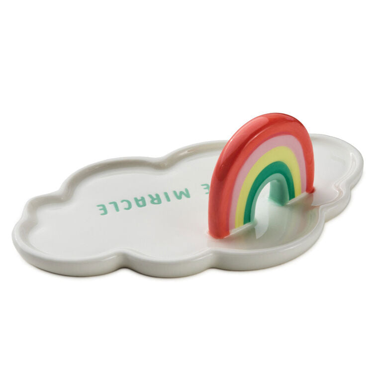 Hallmark Little Miracle Rainbow And Cloud Nursery Decor