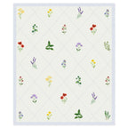 Hallmark Wildflowers On Cream Diamonds Throw Blanket, 50x60