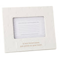 Hallmark A Best Friend Leaves Paw Prints Picture Frame, 4x6