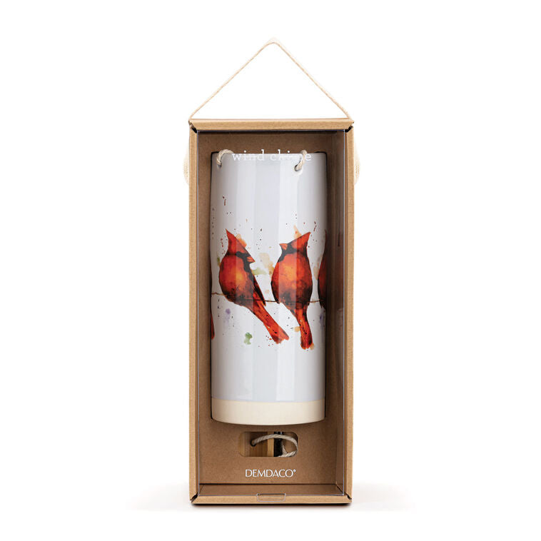  Demdaco Cardinals On A Wire Windchime, 7"