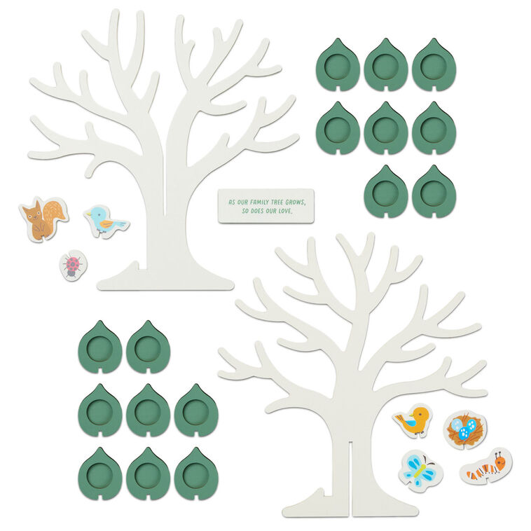 Hallmark Family Tree With Picture Frames Nursery Decor, 14"