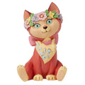 Enesco Jim Shore Disney Alice In Wonderland Dinah Cat Mini Figurine, 3.1"