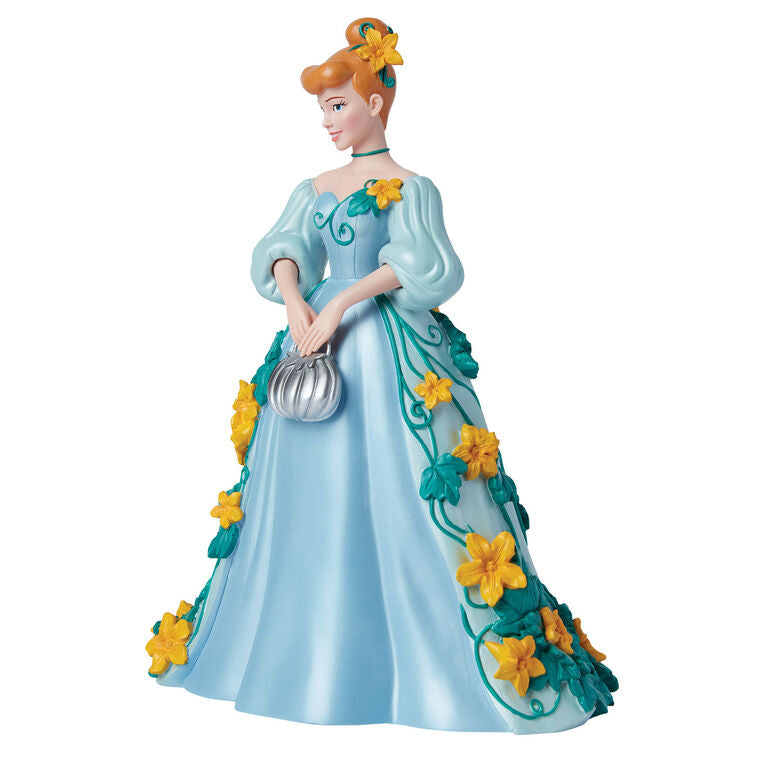 Enesco Disney Princess Cinderella Botanical Couture Figurine, 8.4"