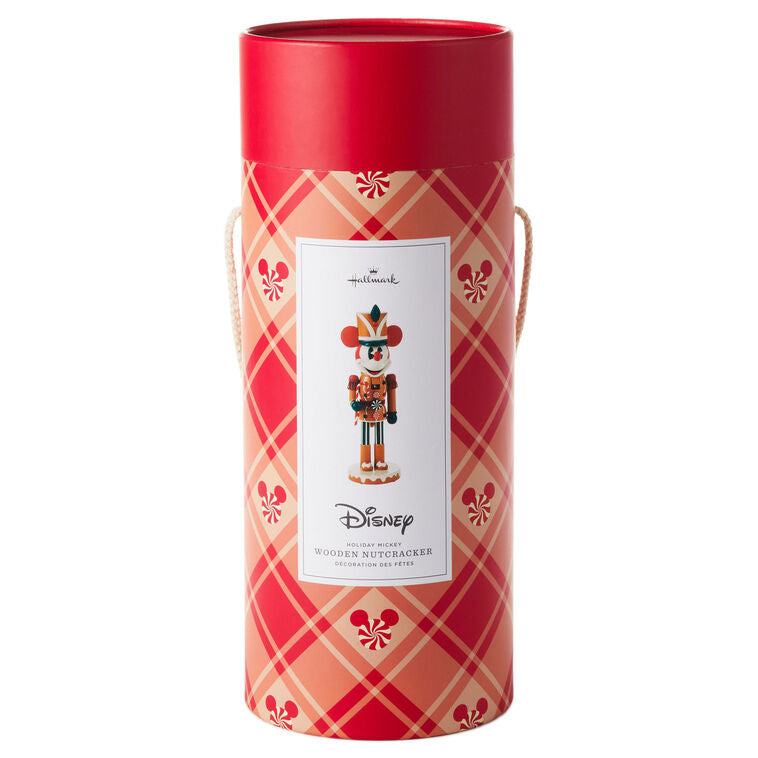 Hallmark Disney Mickey Mouse Gingerbread Nutcracker Figurine, 13.5"