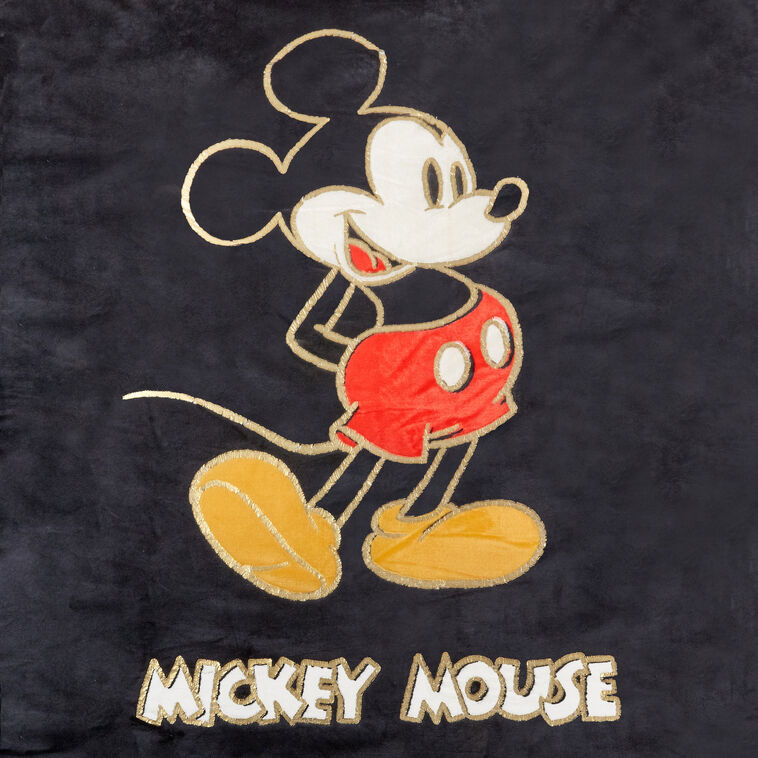 Hallmark Disney Mickey Mouse Hooded Blanket With Mouse Ears