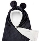 Hallmark Disney Mickey Mouse Hooded Blanket With Mouse Ears