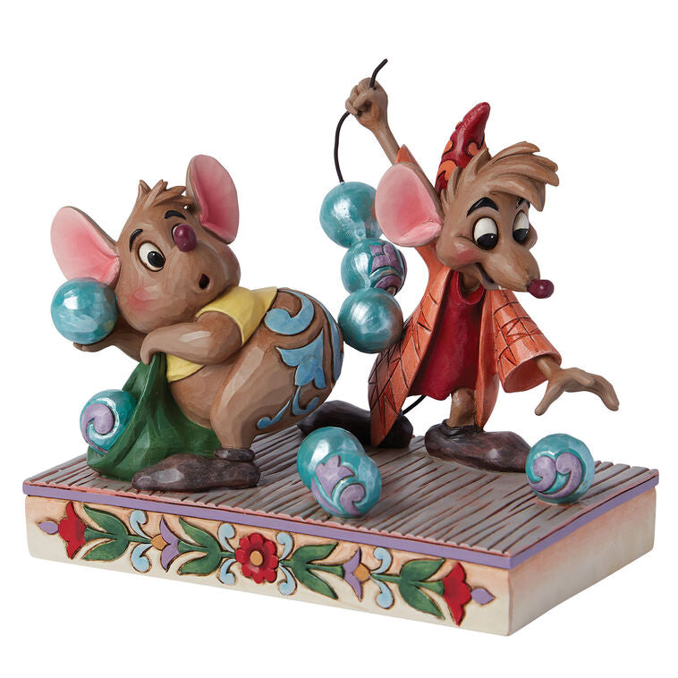Enesco Jim Shore Disney Traditions Jaq And Gus Figurine, 5.5"