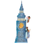 Enesco Jim Shore Disney Traditions Peter Pan Clock Figurine, 10.2"