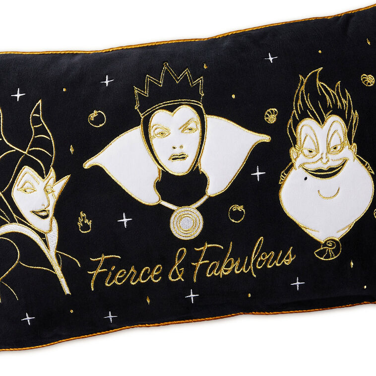 Hallmark Disney Villains Fierce And Fabulous Pillow, 21x12