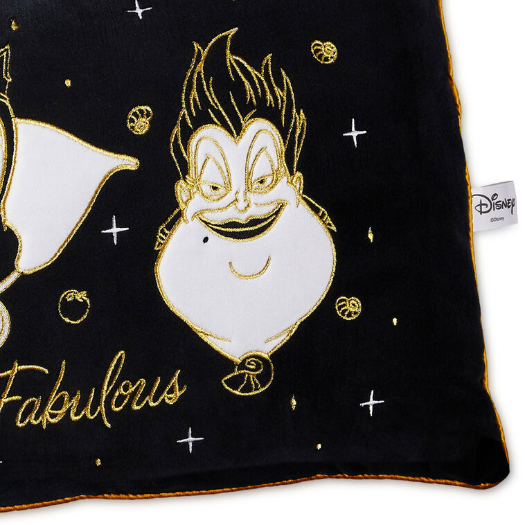 Hallmark Disney Villains Fierce And Fabulous Pillow, 21x12
