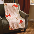 Hallmark Disney Winnie The Pooh Throw Blanket, 50x60