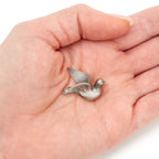 Hallmark Hold On To Hope Dove Metal Pocket Token