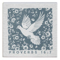  Sincere Surroundings Proverbs Dove Wood Block Sign