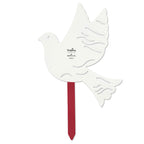 Hallmark Carried Home Dove Garden Stake, 10"