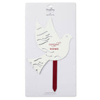 Hallmark Carried Home Dove Garden Stake, 10"