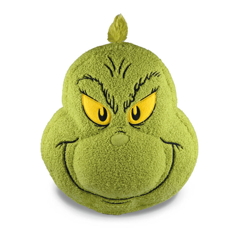 Hallmark Dr. Seuss's How The Grinch Stole Christmas!™ Grinch Face Pillow