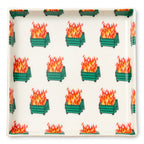 Hallmark Dumpster Fire Funny Trinket Tray