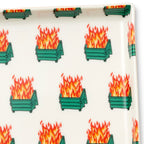 Hallmark Dumpster Fire Funny Trinket Tray