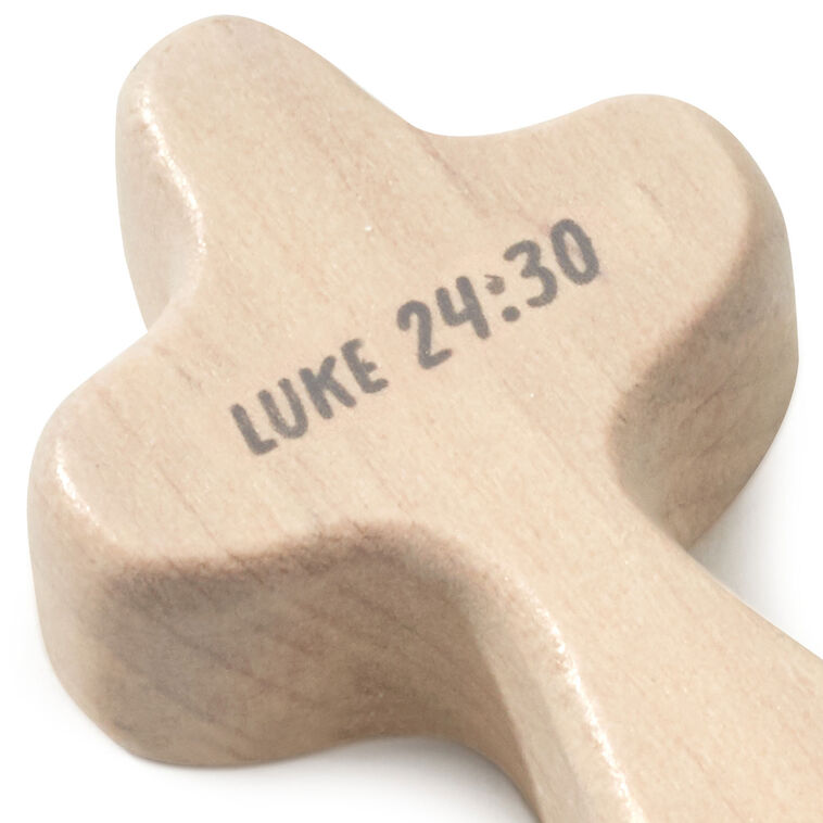 Hallmark First Communion Mini Comfort Cross, 2.25"