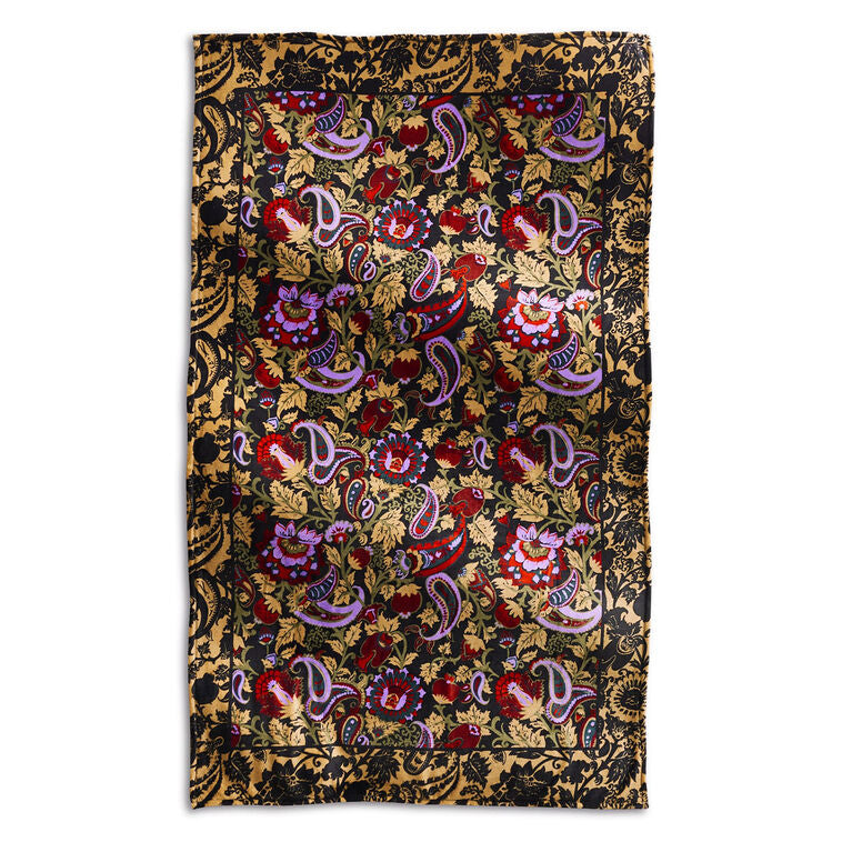  Vera Bradley Throw Blanket In Midnight Garden Paisley