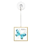  Demdaco Forever Friend Blue Butterfly Suncatcher