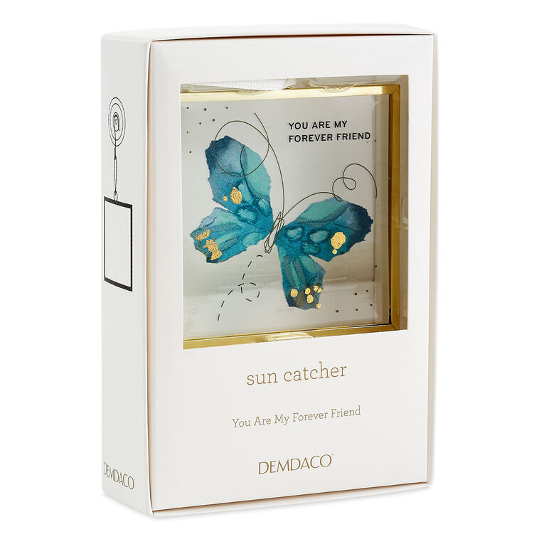  Demdaco Forever Friend Blue Butterfly Suncatcher