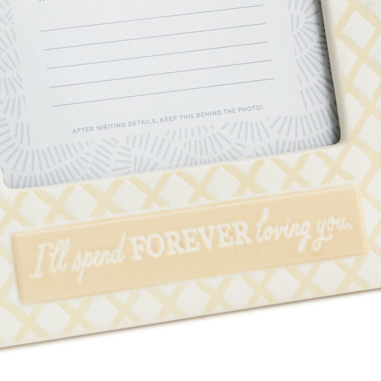 Hallmark Forever Loving You Picture Frame, 4x6