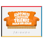 Hallmark Happiness Is Watching Friends Oversized Blanket, 60x80