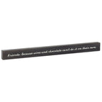 Hallmark Friends, Wine And Chocolate Wood Quote Sign, 23.5x2