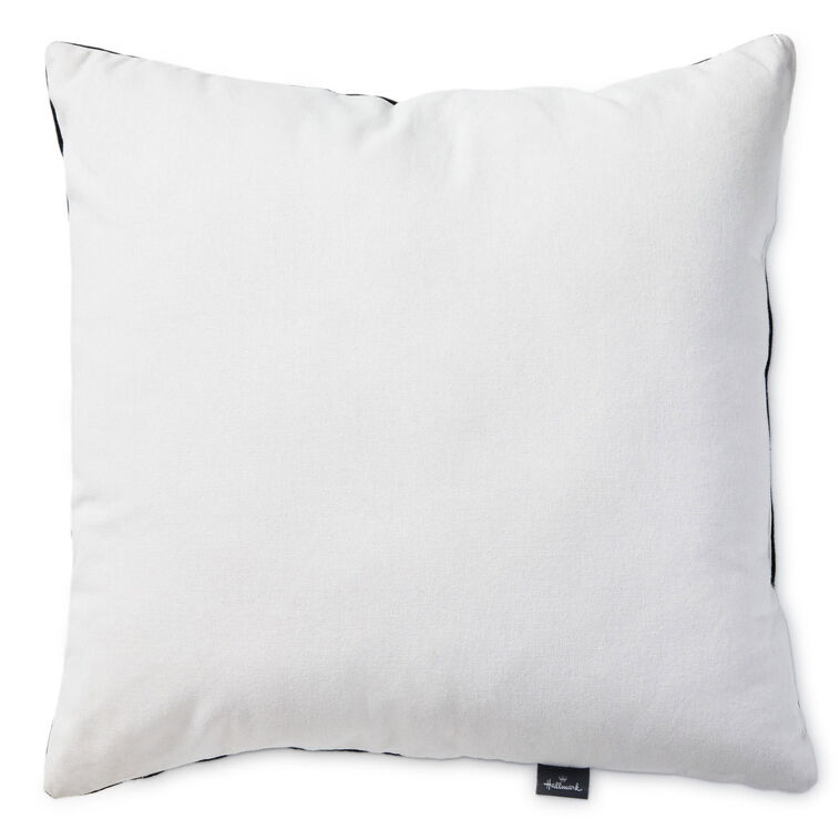 Hallmark Fringe Ghosts Halloween Pillow, 16x16